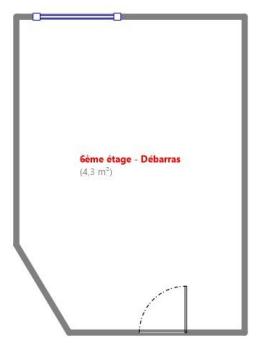 Marais - Place des Vosges - Bastille - Dernier étage - Joli 3 pièces à potentiel