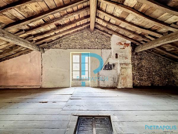 APPARTEMENT/PLATEAU A RENOVER AVEC CAVE ET GARAGE