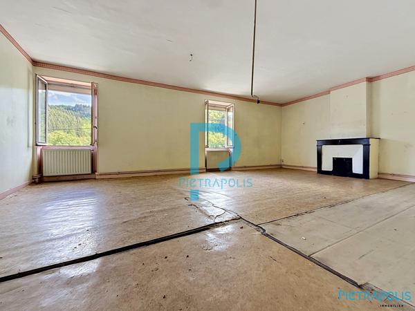 APPARTEMENT/PLATEAU A RENOVER AVEC CAVE ET GARAGE