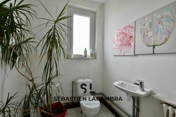 Saint-Juéry (81160) Maison familiale T6 – 5 chambres – Jardin clôturé et deux terrasses – Saint-Juéry – Aucun travaux à prévoir