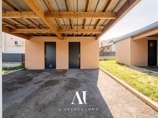 Appartement duplex T5, Suite parentale, Terrasse, Parking, Cave, année de construction 2021 - Crozet, 01170