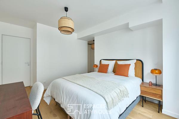 Appartement à l’esprit atelier proche de la Place des Vosges