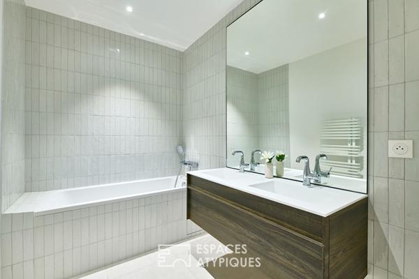 Appartement à l’esprit atelier proche de la Place des Vosges