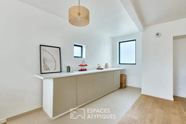 Appartement à l’esprit atelier proche de la Place des Vosges