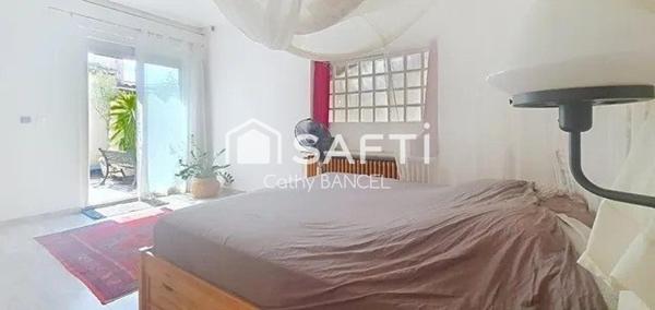 Appartement atypique avec grande terrasse de 80 m²