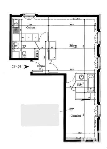 Appartement à vendre 2 pièces 53 m² Le Raincy