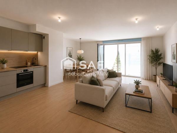KEMBS – Appartement 3 pièces neuf avec balcon, garage et parking