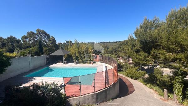 LES PENNES MIRABEAU - Maison T7 de 203m2 sur terrain de 1033m2 en situation dominante