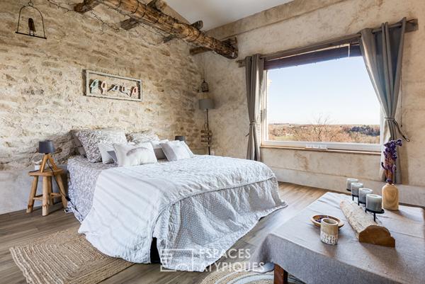 Propriété rurale avec piscine et pigeonnier