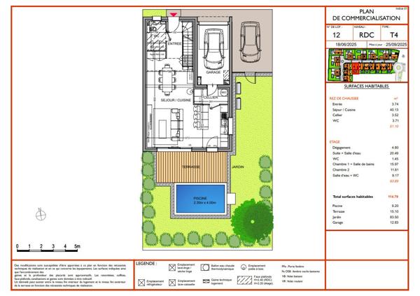 Villa contemporaine évolutive avec piscine - Résidence intimiste Anglet