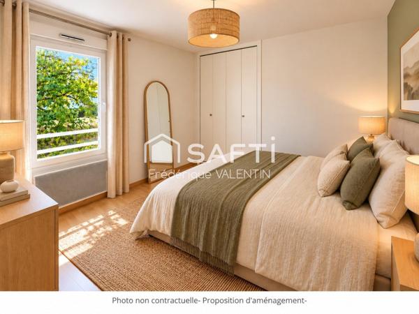T3 68 m² avec terrasse – La Terrasse Toulouse