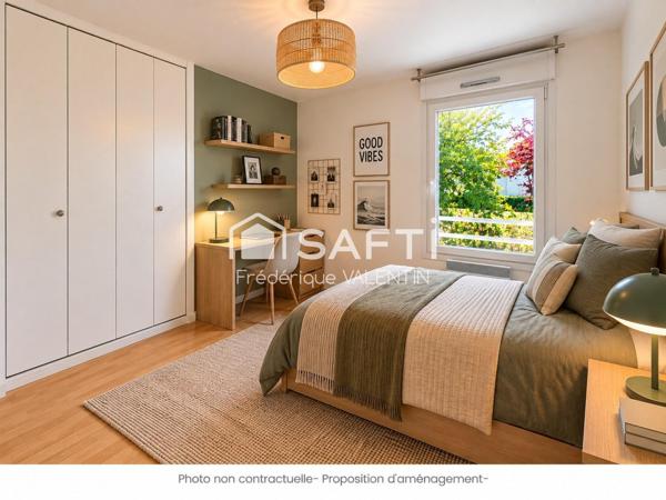 T3 68 m² avec terrasse – La Terrasse Toulouse