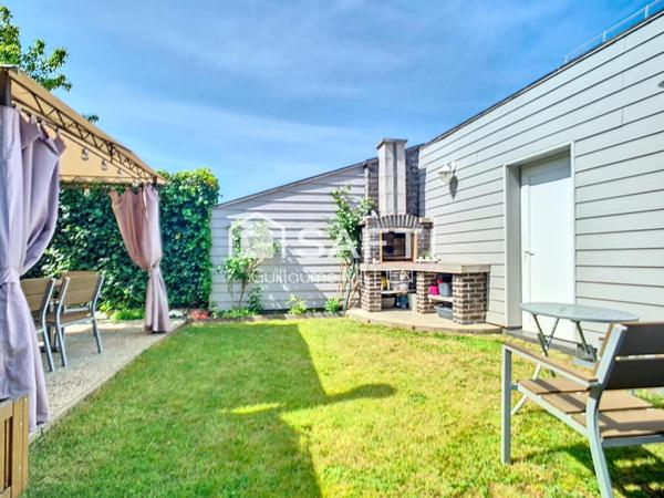 Maison semi individuelle 3chs jardin garage + parking