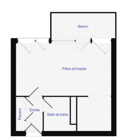 T1 Villers-lès-Nancy 33.51 m²