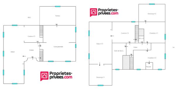 Maison de 329 m² - 8 pièces sur terrain de 6815 m²