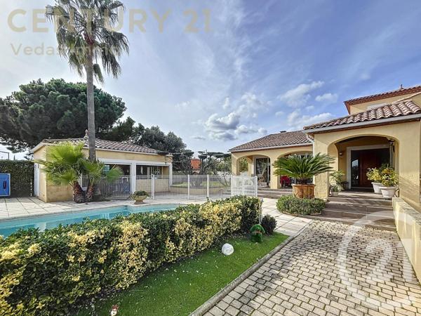 Maison à vendre  7 pièces - 192,36 m2 PIGNAN - 34