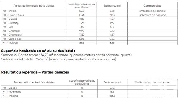 Appartement à vendre 4 pièces 74,75 m² Paray-Vieille-Poste