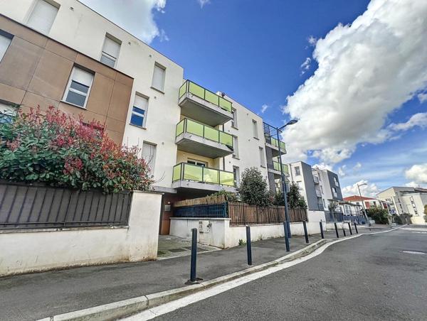 A VENDRE - TOULOUSE quartier Lalande - Appartement 2 pièces 37m² avec terrasse et parking sous-sol