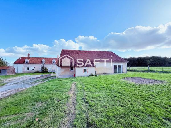 Propriété 3 logements sur terrain de 3,5ha