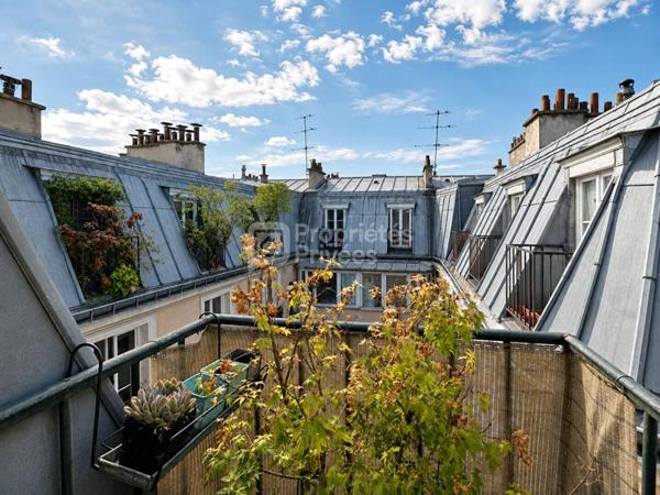 75009 PARIS - Quartier Martyrs-Lorette-Cadet- Appartement lumineux, traversant avec 6  balcons et belle vue