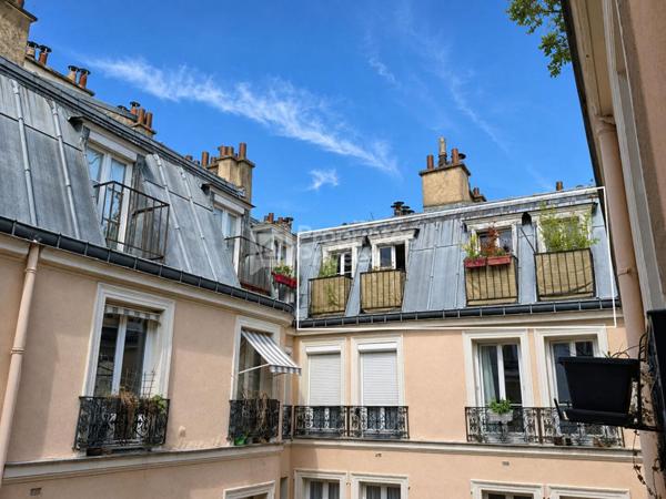 75009 PARIS - Quartier Martyrs-Lorette-Cadet- Appartement lumineux, traversant avec 6  balcons et belle vue