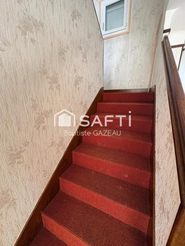 Maison de 74m2 3 chambres - 250m2 de jardin
