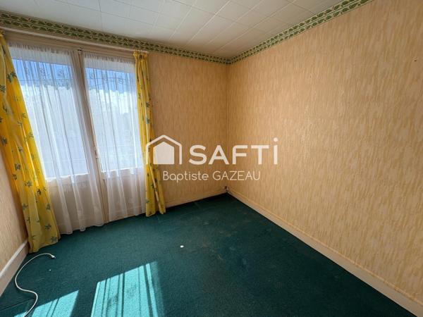 Maison de 74m2 3 chambres - 250m2 de jardin
