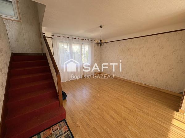 Maison de 74m2 3 chambres - 250m2 de jardin