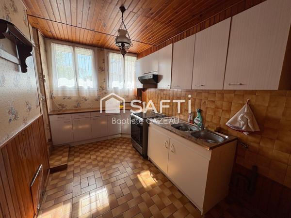 Maison de 74m2 3 chambres - 250m2 de jardin
