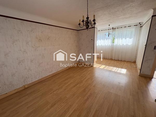 Maison de 74m2 3 chambres - 250m2 de jardin