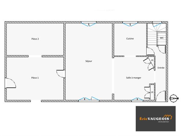 Coulommiers (77120) Maison 118 m² Coulommiers même (DPE:D)