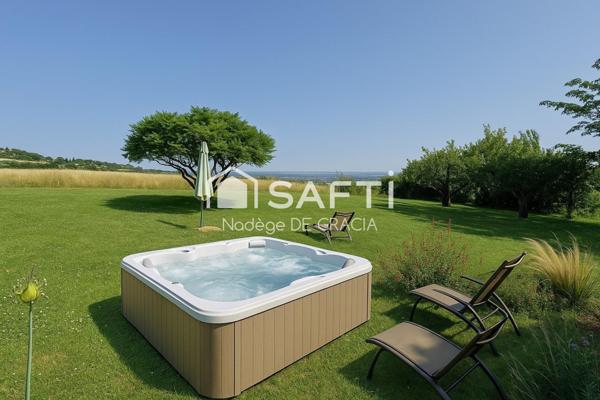 Maison d'architecte T7 260m2  sur les coteaux