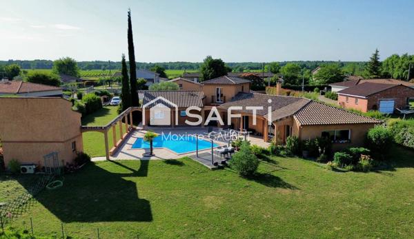 Maison provençale avec piscine, spa et dépendance