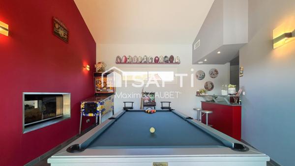 Maison provençale avec piscine, spa et dépendance