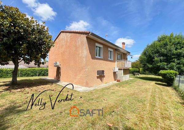 Maison avec grand terrain construtible  parfait pour vos projets à Fronton