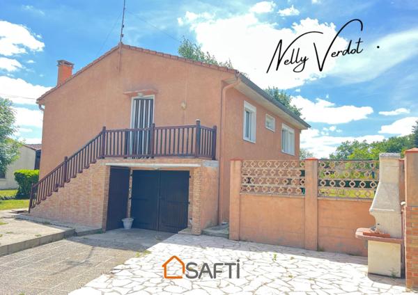 Maison avec grand terrain construtible  parfait pour vos projets à Fronton