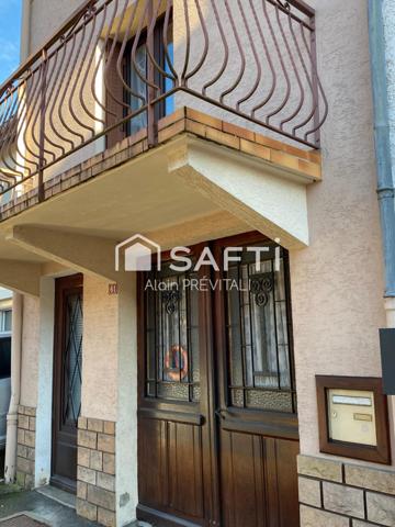 Maison de ville avec terrain