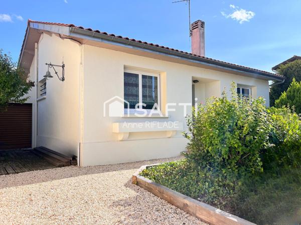 Charmante maison - jardin paysager - jacuzzi - garage