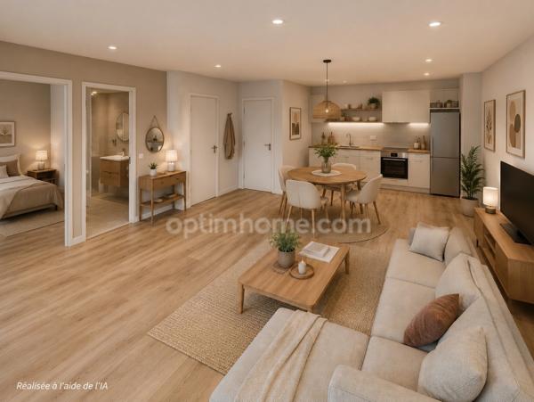 Maison de plain-pied 155 m² avec garage de 92m2, piscine et terrain arboré à MONTAGNAC (34)