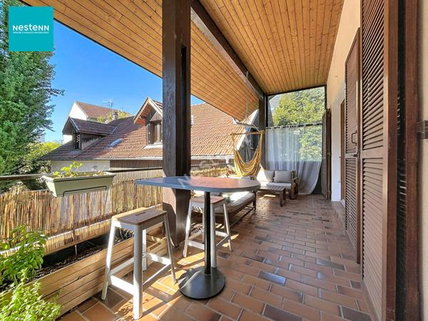 ANNECY (Centre ville) _ Appartement 3 pièces de 63,39 m², avec terrasse, cave et place de parking, à vendre