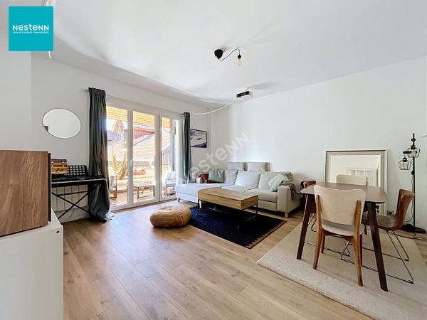ANNECY (Centre ville) _ Appartement 3 pièces de 63,39 m², avec terrasse, cave et place de parking, à vendre
