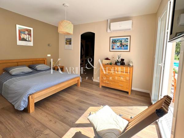 Maison contemporaine 7 chambres, double garage et piscine