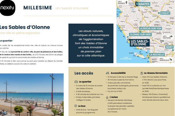 OFFRE EXCEPTIONNELLE! Maison Individuelle Les Sables D'Olonne 3 pièce(s) 45.69m2 - VENTE LIVRAISON 2026