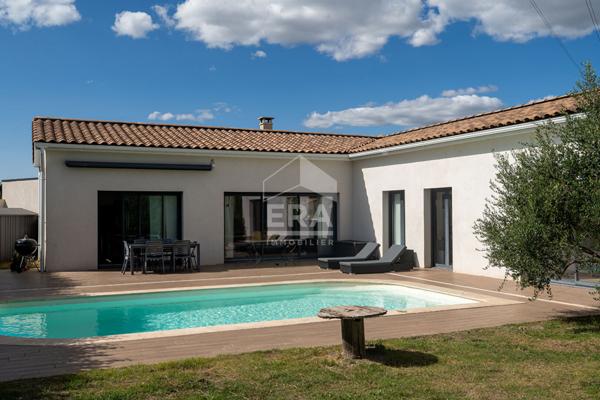 Maison familiale de 168 m² avec piscine, garage double et 5 chambres ? Secteur recherché