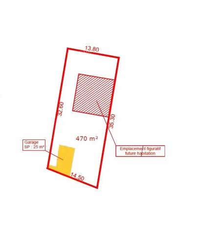 Terrain à bâtir proche Chantilly