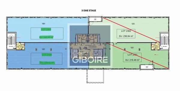 ATIKA B : Bureaux - A LOUER - TRELAZE (réf : 49.017476)