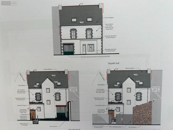 Maison à vendre à Rosporden dans le Finistère (29140), ref : 2491