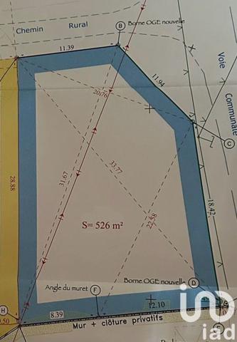 Terrain à vendre 526 m² Guipry-Messac