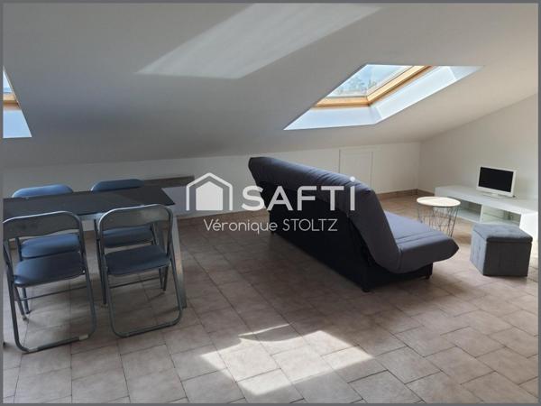 Mulhouse F2 meublé de 46 m² idéal pour investisseur