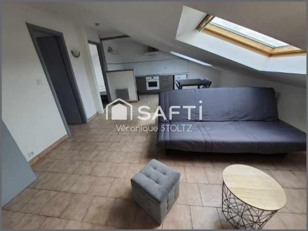Mulhouse F2 meublé de 46 m² idéal pour investisseur